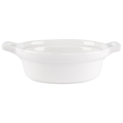 Miseczki do zapiekania porcelanowe owalne 3 szt. 120 ml