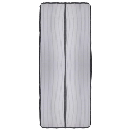 Siatka moskitiera magnetyczna z magnesem na drzwi owady komary czarna 210x100 cm