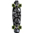 Deskorolka Meteor Multikolor Skulls czarno-szara 22607