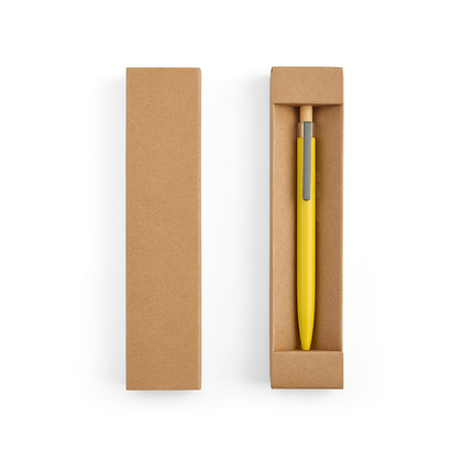 Pióro Tolkien z recyklingowanego aluminium z niebieskim tuszem