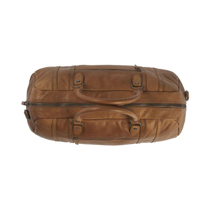 Torba podróżna z miejscem na smartfon Koniak - min. zamówienie 20 / 50 / 100 szt.