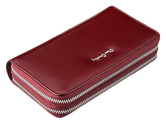 Portfel damski skórzany PIERRE CARDIN 05 LINE 118 Czerwony