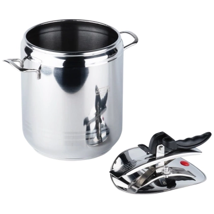 Szybkowar garnek stalowy ciśnieniowy zestaw garnków 9 l PROFI