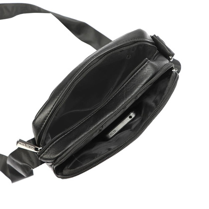 Saszetka- torba męska COVERI CW E2264, skóra eko