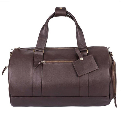 Torba podróżna skórzana KEMER SOLIER Brandon SL19 Brązowa - min. zamówienie 20 / 50 / 100 szt.