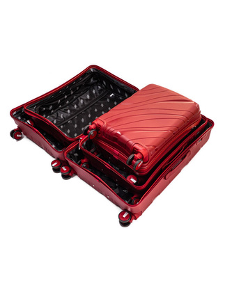 Zestaw 3 walizek KEMER RGL PP5 Czarny