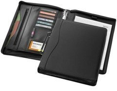 Portfolio aktówka KEMER Ebony A4, Czarny