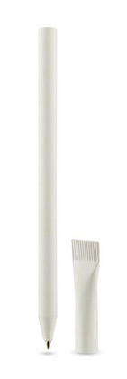 Papierowy eko długopis UPOMINKARNIA PINKO Biały 10 szt