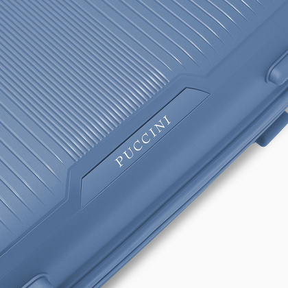 Średnia walizka PUCCINI YOKO PP029B 7A Niebieska