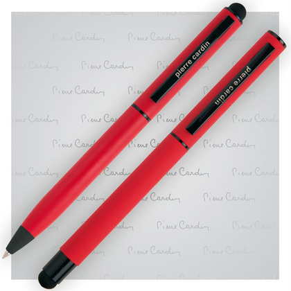 Zestaw piśmienny touch pen, soft touch PIERRE CARDIN Celebration