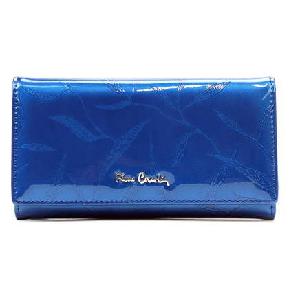 Duży skórzany portfel damski Pierre Cardin