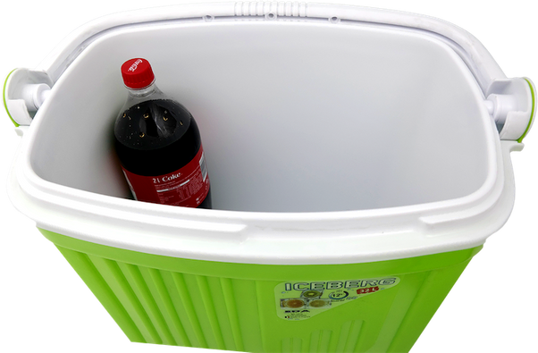 Lodówka turystyczna pasywna na wkłady ICEBERG 8L szara