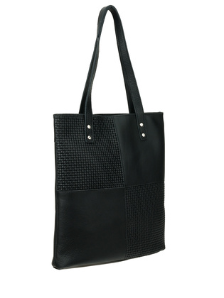 Torebka skórzana shopperka Canaletto z tłoczeniem – elegancja i funkcjonalność na co dzień TD865s246t1