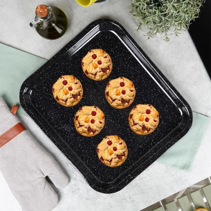 Emaliowana blacha do pieczenia brytfanna do smażenia