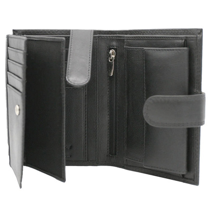 Elegancki, skórzany portfel męski