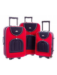 Duża walizka PELLUCCI RGL 0328A L Granatowo czerwona