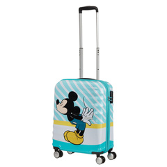 Mała kabinowa walizka SAMSONITE AT ANIMAL SPARKLE 85667 Blue Kiss Mickey