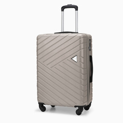 Średnia walizka PUCCINI MALAGA ABS027B 6C Szampański