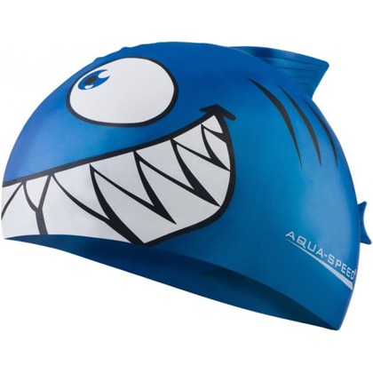 Czepek Aqua-speed Shark c.niebieski 01 110