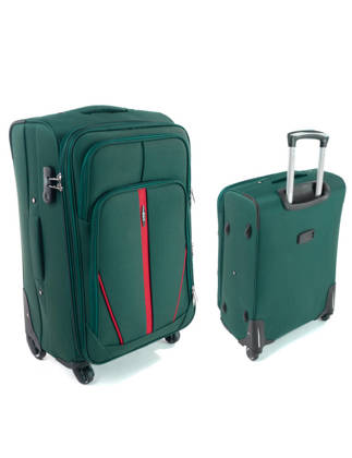 Duża walizka PELLUCCI RGL S-020 L Zielona