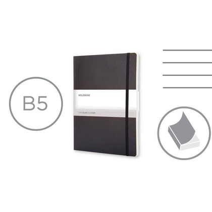 MOLESKINE Notatnik ok. A4 kieszeń wewnętrzna 
