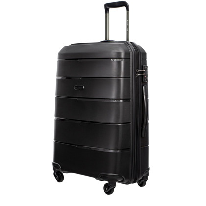 Średnia walizka PUCCINI BAHAMAS PP016B 1 Czarna