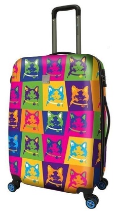 Średnia walizka SAXOLINE Cats M