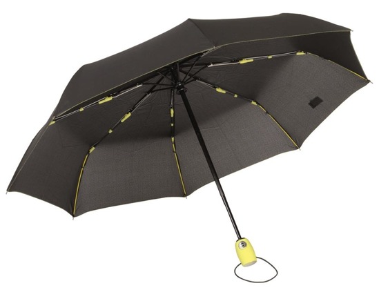 Wiatroodporny parasol KEMER STREETLIFE Czarny